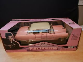 Elvis 1955 Pink Cadillac Mrc 1.  18 Scale Die Cast Collector 