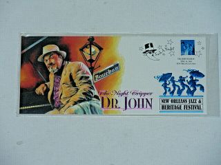 Dr.  John Orleans Jazz Fest Cachet Envelope Limited Edition Nola