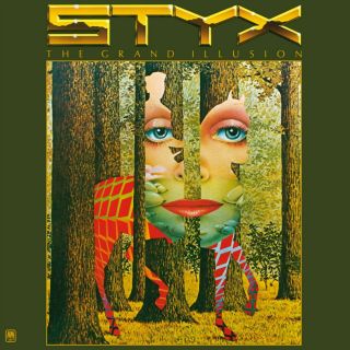 Styx The Grand Illusion Banner Huge 4x4 Ft Fabric Poster Tapestry Flag Album Art