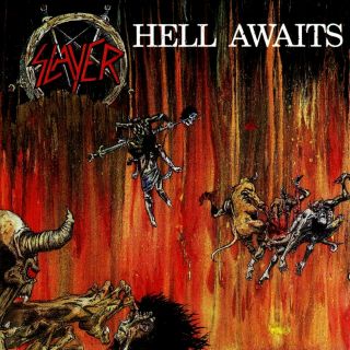 Slayer Hell Awaits Banner Huge 4x4 Ft Tapestry Fabric Poster Flag Print Arts