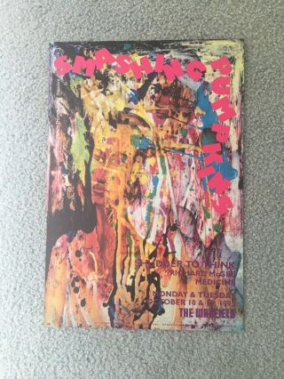 Smashing Pumpkins Fillmore Bgp81 Concert Poster 1993 Warfield San Fran
