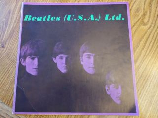 The Beatles 1964 Usa Tour Program In Complete Unmarked Very Good Cond