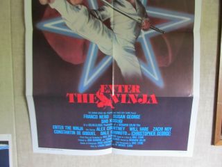 Enter The Ninja (1981) ONE SHEET 27x41 Golan/GlobasShoKosugiFrancoNero 2
