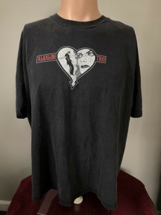 Vintage Alkaline Trio Daggers T - Shirt Xl 90’s Emo From Here To Infirmary