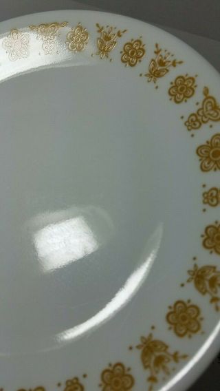 Vintage Corelle Butterfly Gold 8.  5 in.  Luncheon Salad Plates Set of 9 6