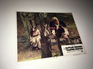 Captain Kronos Vampire Hunter Movie Lobby Card Poster Horror Caroline Munroe 7
