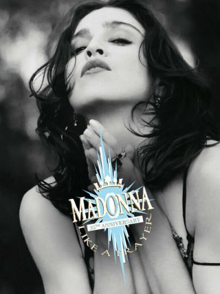 Madonna 25th Anniversary " Like A Prayer " Picture Book 68pgs Limited Edition 214