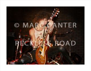 Guns N ' Roses Izzy Stradlin cover Reckless Road book signed 1985/1986 900 photos 5