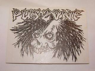 Puszone Paper Sticker,  Mid 1980 