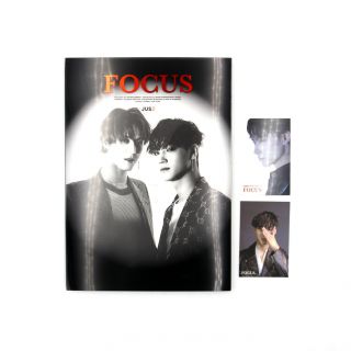 [jus2] Focus Album/a Ver Cover,  Jb Photobook,  Jb Photocards/jb Set 1