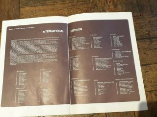Melody Maker Poll Concert 1972 Oval 16 page tour programme Wishbone Ash,  ELP. 5