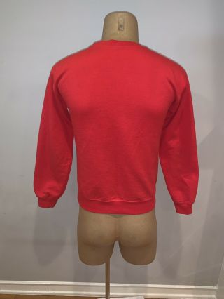 My Chemical Romance Red Crewneck Sweater Size Small I Dont Need Your Friends 3