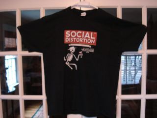 Social Distortion " 2018 Tour " T - Shirt Size Xl Unworn