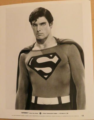 Christopher Reeve Superman Ii 1 8x10 Photo