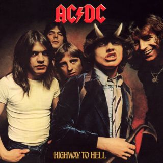 Ac/dc Highway To Hell Banner Huge 4x4 Ft Fabric Poster Tapestry Flag Album Cover