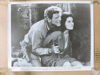 Claudia Cardinale With Burt Lancaster Busty Photo Rr 1970 The Professionals