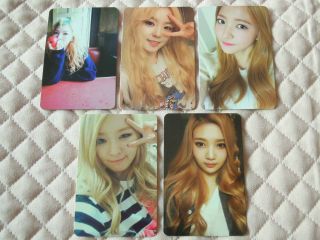 Red Velvet 1st Mini Album Ice Cream Cake Photocard Wendy Irene Yeri Seulgi Joy