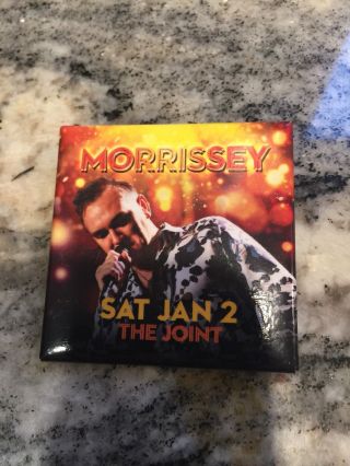 MORRISSEY VIP Pin And Promotional Poster - Rare Items 2