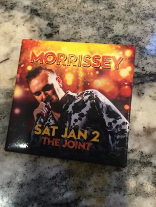 MORRISSEY VIP Pin And Promotional Poster - Rare Items 4