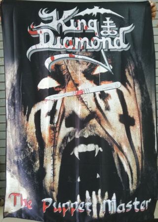 King Diamond The Puppet Master Flag Cloth Poster Wall Tapestry Cd Heavy Metal