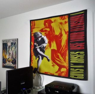 Guns N Roses Use Your Illusion I Huge 4x4 Banner Fabric Poster Tapestry Cd Flag