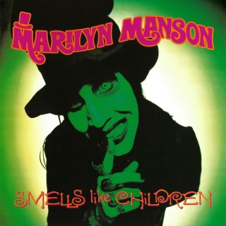 Marilyn Manson Smells Like Children Banner Huge 4x4 Ft Fabric Poster Tapestry