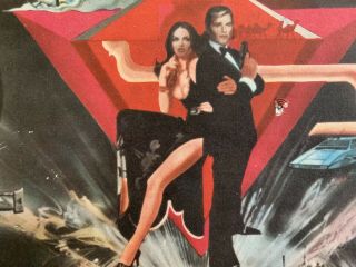 JAMES BOND The Spy Who Loved Me ROGER MOORE Mexican Lobby Card 1977 4