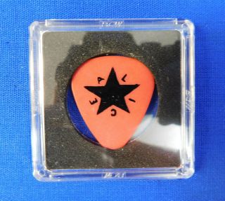 Alice In Chains Jerry Cantrell Guitar Pick Red Star Logo