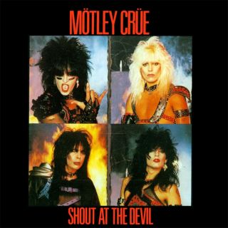 Motley Crue Shout At The Devil Banner Huge 4x4 Ft Fabric Poster Tapestry Flag