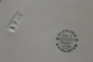Wedgwood of Etruria & Barlaston Edme Set of Five 9 