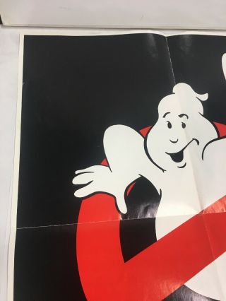 Vintage 1989 Hardee ' s Official Ghostbusters II Headquarters Collector Poster 3