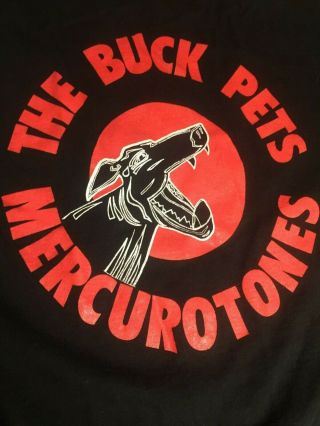 The Buck Pets promo shirt for Mercurotones - Size: XL 3