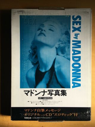 Sex By Madonna With Cd 1992 Photobook Japan Version Doho Box