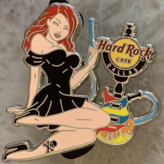 Hard Rock Cafe Dallas 2014 Sexy Girl W/ Rainbow Hookah Pin - Le 250 - Hrc 78670