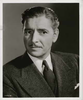 Ronald Colman 1942 Portrait By Clarence S.  Bull