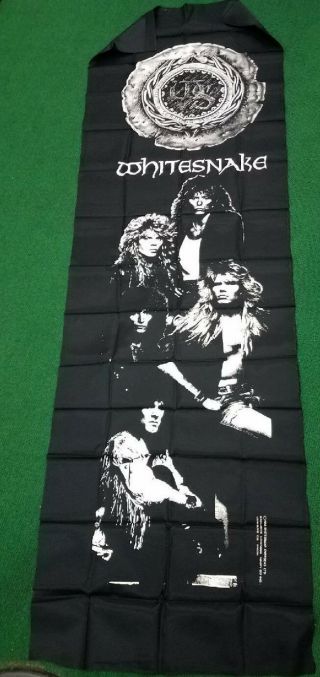 Whitesnake Textile Poster Flag Rare Never Opened Nikry Flag 1988