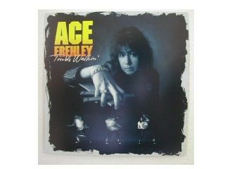 Ace Frehley Of Kiss Poster Flat Trouble Walking