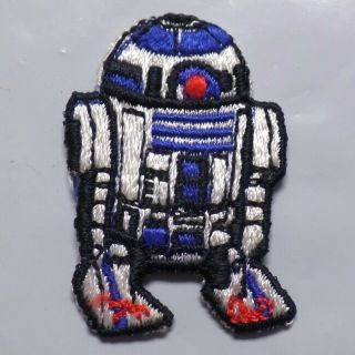 Vintage Star Wars R2 - D2 Patch The Force Awakens Jedi Droid Sw Esb Rotj Empire