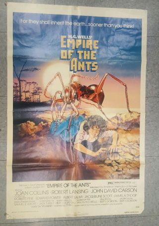 Horror Movie Poster Empire Of The Ants 1977 Joan Collins
