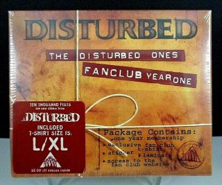 Disturbed The Disturbed Ones,  Fanclub Year One,  T - Shirt,  L/xl (2005)