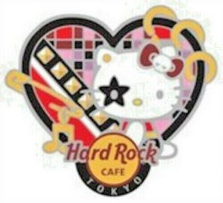 Tokyo Hello Kitty Punk Icon Tokyo,  Japan Hard Rock Cafe Pin Limited Edition 300