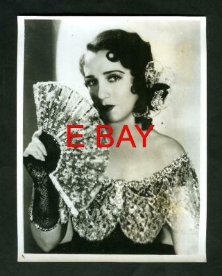Vintage Bebe Daniels " Dixiana " Uk Press 1930.  Publicity " Lovely Star "