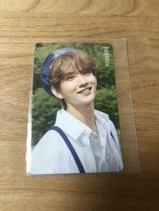 Seventeen Joshua 3rd Mini Album An Ode Japan Hmv Limited Official Photo Card A2
