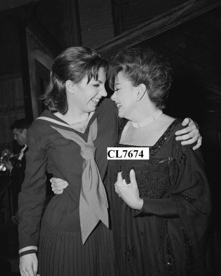 Judy Garland And Liza Minnelli At Opening 