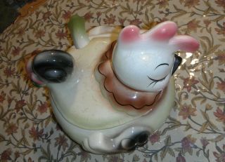 VTG 50s HENNY THE HEN SOUP TUREEN by DeForest of California 4