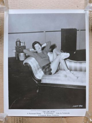 Rosalind Russell In Shorts Orig Leggy Candid Portrait Photo 1955 The Girl Rush