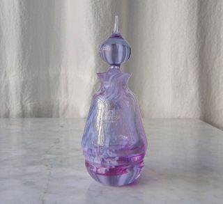 Art Glass Perfume Bottle Caithness Scotland