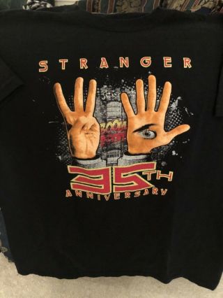 Stranger Greg Billings Band 35th Anniversary Shirt Men 
