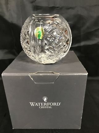 Waterford Crystal Ronan 4 " Rose Bowl Nib