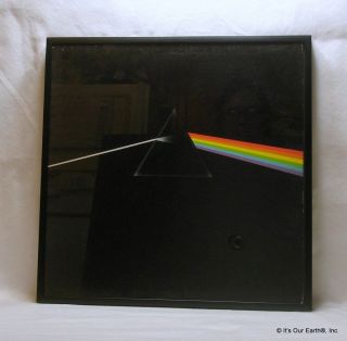 Pink Floyd Framed Album Cover / Jacket " Dark Side Of The Moon " 12x12 (1973)